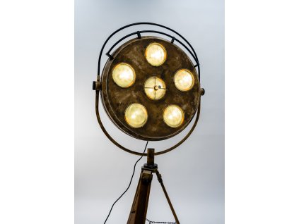 Originální/Vintage operační světlo z Bali s nastavitelnou výškou