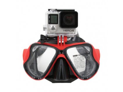 Potápěčské brýle s držákem pro kameru GoPro