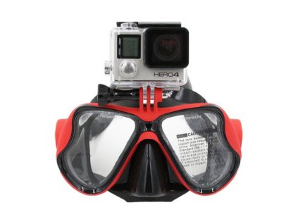 Potápěčské brýle s držákem pro kameru GoPro
