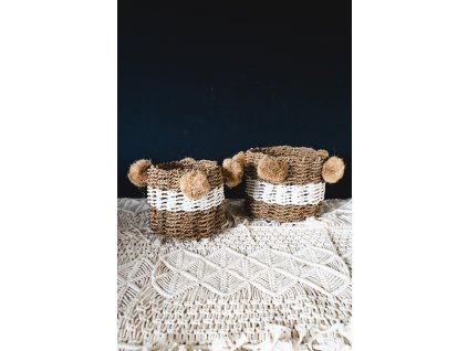 Set dekorativních košů (2 ks) - typ 5