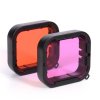 TELESIN 2PCS Lot Dive Filter For GoPro Hero 5 6 Hero 7 Red Purple Filter Underwater.jpg 960x960