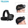 TELESIN Head Strap Mount for GoPro Hero 8 7 6 5 4 3 2 SJCAM DJI